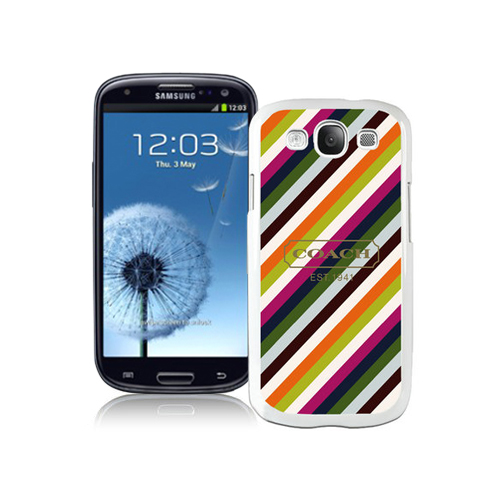 Coach Stripe Multicolor Samsung Galaxy S3 9300 BGL | Women